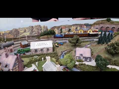 Thomas leaving Ffarquhar with his morning train.