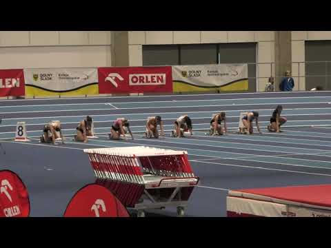 60m kobiet bieg 11 - Wrocław 20260117