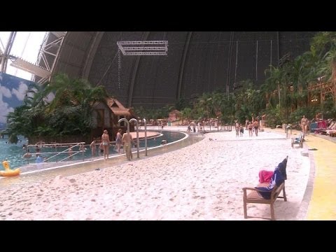 Ex-East Germany radiates tropical climes in old hangar