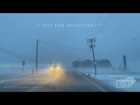 12-13-22 Eaton, CO Heavy Snowfall with very High Winds and Low Visibility