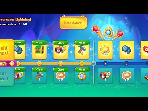 @Fishdom Quick Play with Lots of Power Up Atlantis Cup Stage 29 - 42. 🎉⚡Level 7 🔓