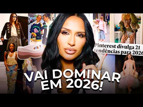 AS 30 TENDÊNCIAS DE MODA QUE VÃO DOMINAR 2026 — E MUDAR TUDO! TENDÊNCIAS 26
