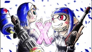 【Splatoon2字幕実況】リグマブラザーズ！！ #2 ガチエリア デュアルカスタム＆バレルスピナー