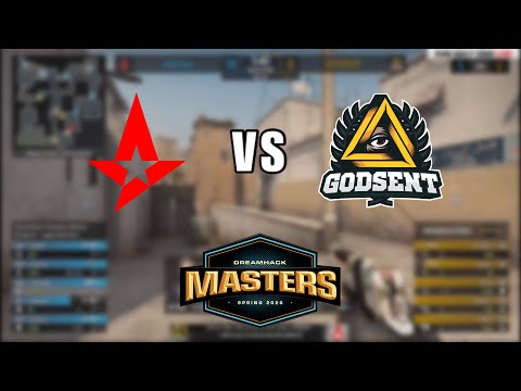 ASTRALIS vs GODSENT - DreamHack Master 2020 - HIGHLIGHTS | CSGO