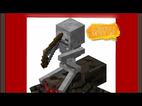 Un scheletro sopra un ragno