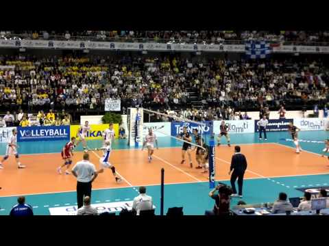 CEV Champions League Final Four - Trentino Betclic - Zenit Kazan 3-1 (27.03.2011) - Primo Set