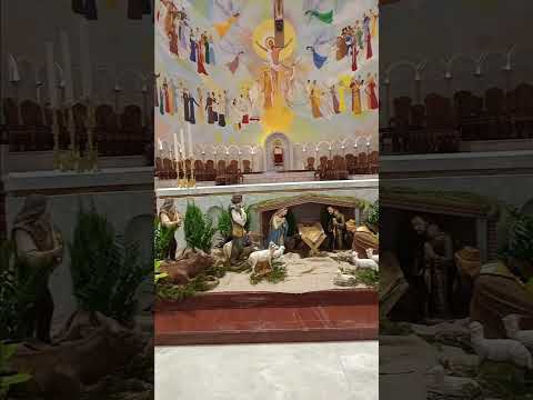 PRESÉPIO DA CATEDRAL BASÍLICA NOSSA SENHORA DE LOURDES APUCARANA PR 2025.