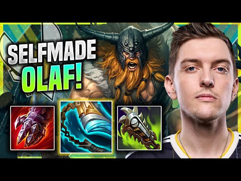 WHEN SELFMADE PLAYS OLAF JUNGLE! - VIT Selfmade Plays Olaf JUNGLE vs Xin Zhao! | Season 11