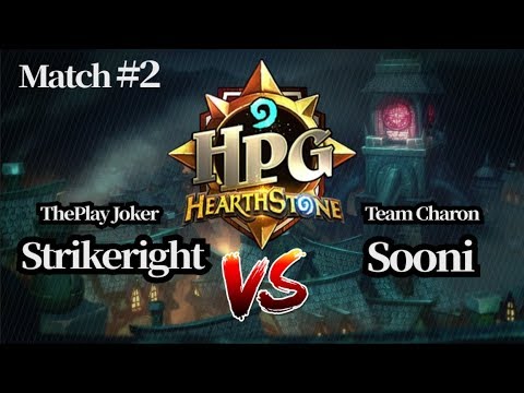 [HPG Match 2] Sooni vs Strikeright [Team Charon vs ThePlay_Joker] 하스스톤 프로 게임즈 프로팀 스크림 [ DawN 하스스톤 ]