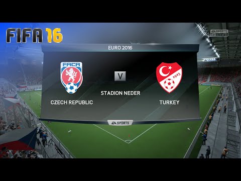 FIFA 16 - Czech Republic vs. Turkey (EURO 2016 - Match #31)