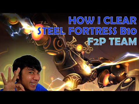How i clear my 1st Steel Fortress B10 [Summoners war] SF10 - Beginner's Guide