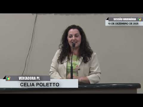 CMBTE - USO DE TRIBUNA PELA VEREADORA CELIA POLETTO - PL