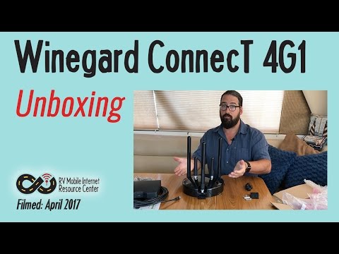 Winegard ConnecT 4G1 - Product Unboxing