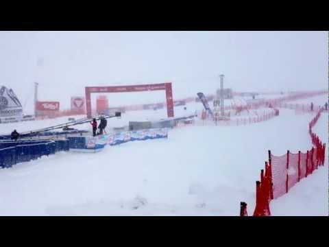 Stadion pod lodowcem Rettenbach w Soelden