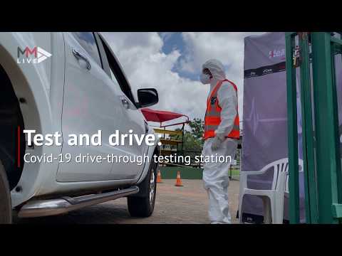 Drive and test Joburg's drive through Covid 19 testing station opens