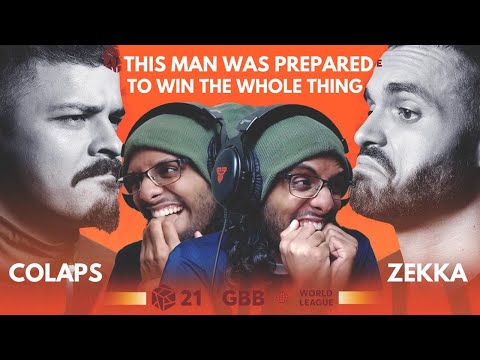 STITCH Reacts I Colaps 🇫🇷 vs Zekka 🇪🇸 | GBB2021: WORLD LEAGUE | Quarter Final