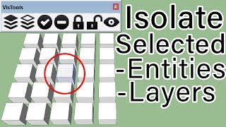 Isolate Object in SketchUp - Plugin