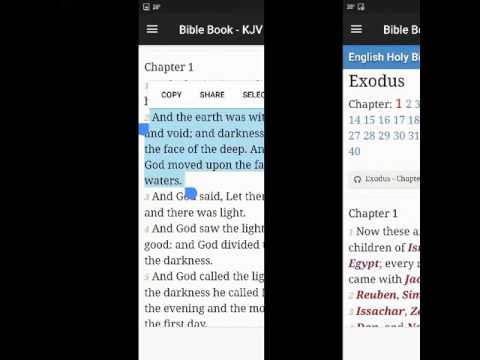 Audio Bible KJV Free - King James Bible App Video