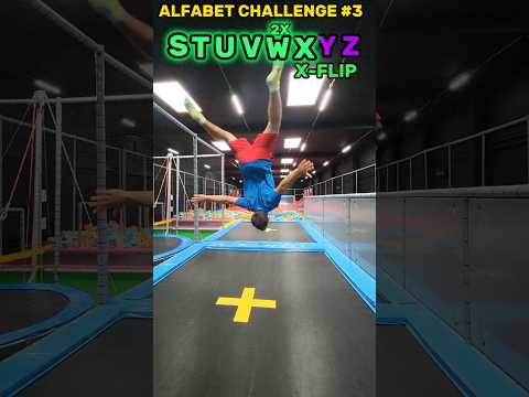 koniec alfabetu challenge #challenge #shorts #parktrampolin