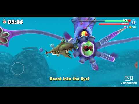 Hungry Shark World! Megalodon VS Kraken!!!