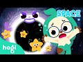 Watch out of Black Hole! | Hogi's Outer Space Adventure | Pinkfong Planet song | Learn with Hogi