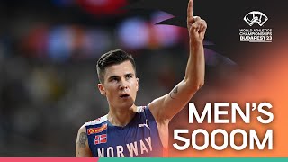 Men's 5000m Final | World Athletics Championships Budapest 2023
