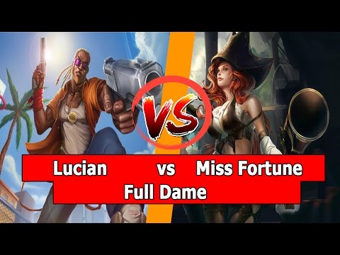 Lucian vs Miss Fortune Full build Solo Ulti LOL | Who Is The WInner |