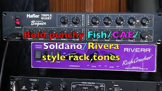 Video thumbnail for Hafler/Bogner Triple Giant/ Randall Top Boost and Synergy SLO modules by mentoneman