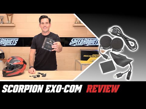 Testbericht zum Scorpion Exo-Com Bluetooth-Kommunikationssystem auf SpeedAddicts.com