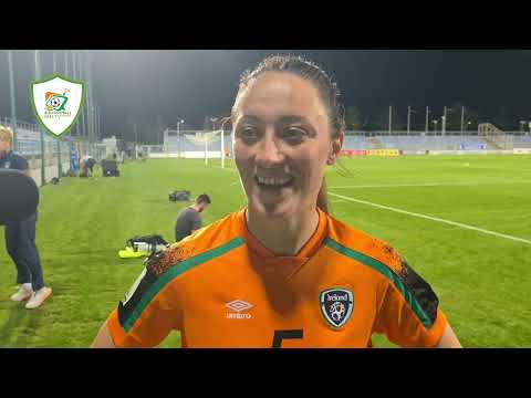 Slovakia 0-1 Republic of Ireland | FIFA World Cup Qualifier | Megan Campbell Reacts |