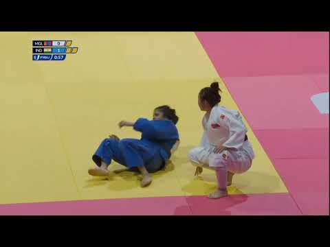 [Judo] OYUNGEREL O. (MGL) vs MOURYA Y. (IND) 57Kg Bronze CHENGDU 2021 FISU WORLD UNIVERSITY GAMES