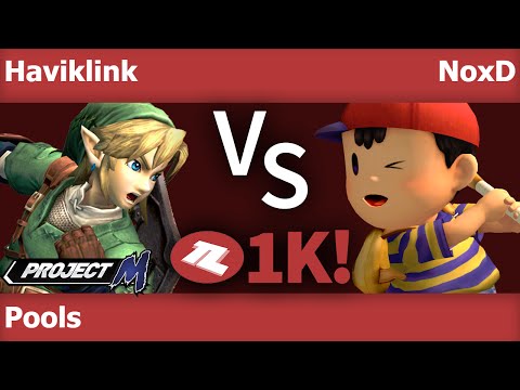 TLOC 1K  - GG | Haviklink (Link, Wario) vs NoxD (Ness) Pools - PM