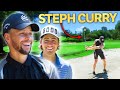 Steph Curry Plays Golf W Good Good
