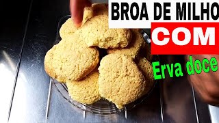 Broa de milho super facil