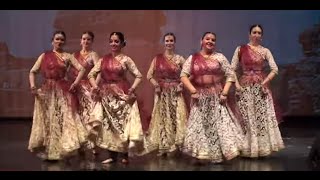 Russian girls performing Kathak - Indian Classical Dance - by Svetlana Tulasi & Chakkar dance group