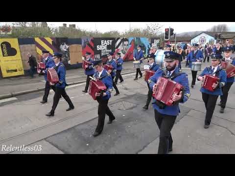 Legananny Accordion (No.6) @ UDR2 Memorial Parade ~ 26/02/22 (4K)