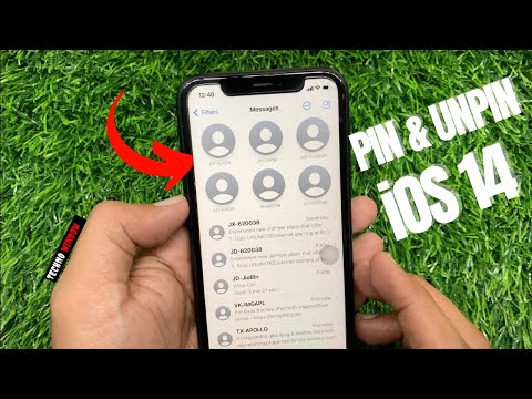How to Pin & Unpin Contacts to the Top of the Messages App on iPhone iOS 14