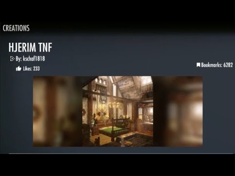 ▶ Testando Mods: HJERIM TNF | Melhoria da casa em Windhelm! (Skyrim Anniversary Edition PS4)