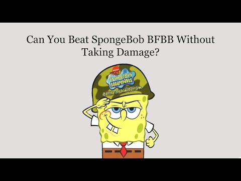 Can You Beat SpongeBob Battle For Bikini Bottom Without Taking Damage?