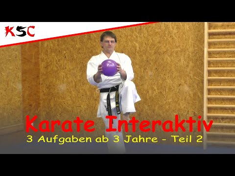 Karate Interaktiv für Kinder ab 3 - Teil 2. Spass für die ganze Familie.
