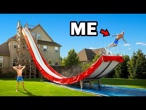 I Built the World’s Most Dangerous Waterslide!