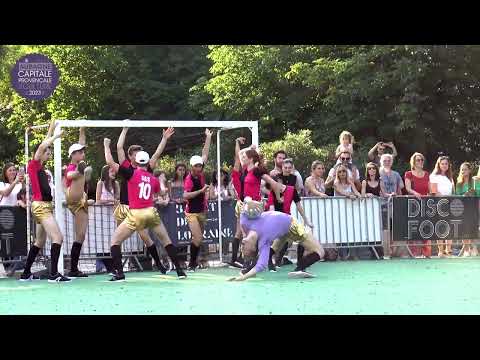 Discofoot transporte le public aubagnais  lors de 13 en Jeux