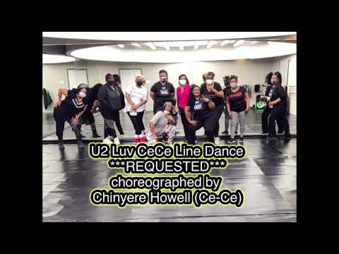 U2 Luv Ce-Ce Line Dance choreographed by Chinyere Howell