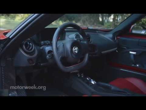 MotorWeek | Road Test: 2015 Alfa Romeo 4C