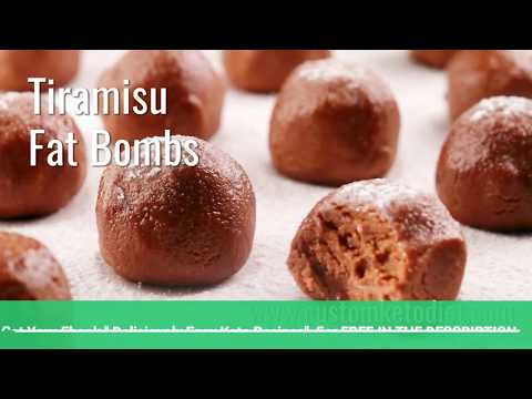 Keto Tiramisu Fat Bombs ,keto recipes- Easy and Delicious