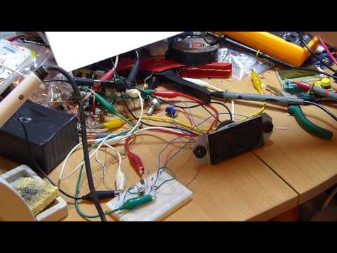 Einfacher Audio Verstärker mit 2 Transistoren