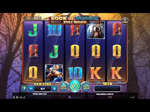Book of Wolves Full Moon – Video Gameplay