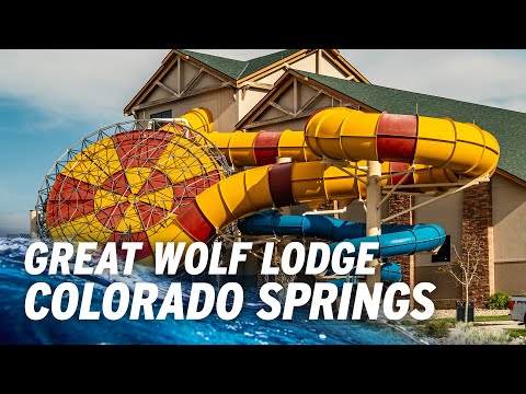 Colorado's LARGEST Indoor Water Park: Great Wolf Lodge CO Springs | All Slides