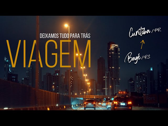 Deixamos tudo pra trás, mais de 1.000 KM - tempestade na estrada