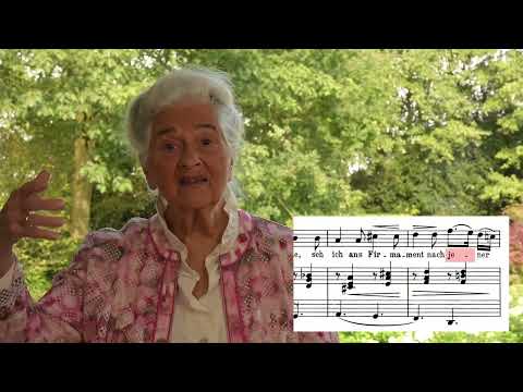 Musings on Music by Elly Ameling - Schubert - Nur wer die Sehnsucht kennt